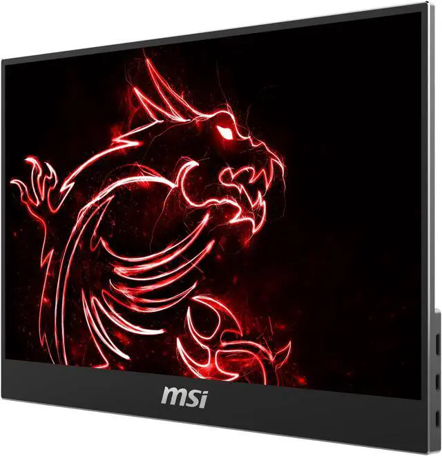Alt view image 6 of 18 - MSI Optix MAG161V 15.6" Full HD 1920 x 1080 60 Hz Mini HDMI, USB-C Portable Monitor