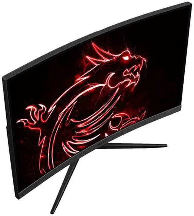 Alt view image 6 of 14 - MSI Optix MAG272C 27" Full HD 1920 x 1080 1ms (MPRT) 165Hz 2xHDMI DisplayPort USB Type-C AMD FreeSync USB 2.0 Hub Anti-Glare Backlit LED Curved Gaming Monitor