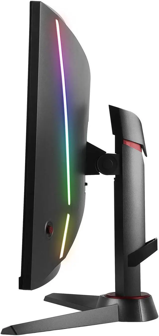 Alt view image 5 of 7 - MSI Optix MAG240CR 24" (23.5" Viewable) Full HD 1920 x 1080 1ms (MPRT) 165Hz (Overclock) HDMI, DisplayPort FreeSync Height Adjustable Curved Gaming Monitor