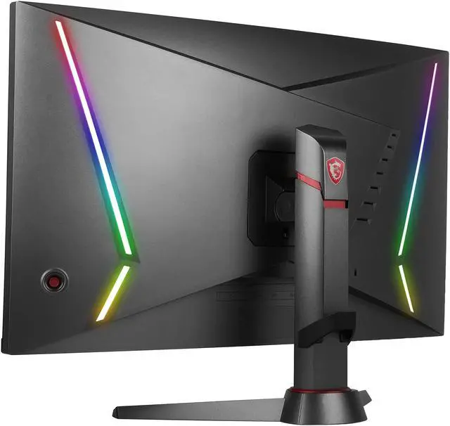 Alt view image 7 of 7 - MSI Optix MAG240CR 24" (23.5" Viewable) Full HD 1920 x 1080 1ms (MPRT) 165Hz (Overclock) HDMI, DisplayPort FreeSync Height Adjustable Curved Gaming Monitor