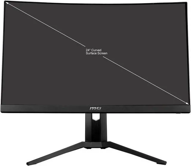 Alt view image 3 of 4 - MSI 24" 144 Hz VA FHD Gaming Monitor AMD FreeSync 2x HDMI, DisplayPort, USB 2.0 Optix MAG241MVC