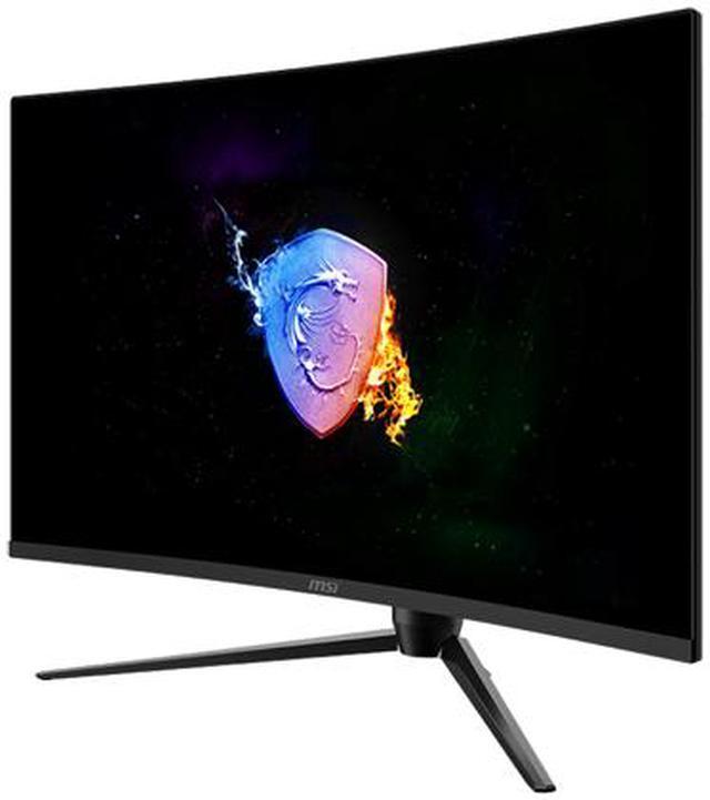 Alt view image 2 of 14 - MSI Optix AG321CR 32" (31.5" Viewable) 1920 x 1080 165Hz 1ms HDMI, DisplayPort, USB FreeSync Premium Curved Gaming Monitor