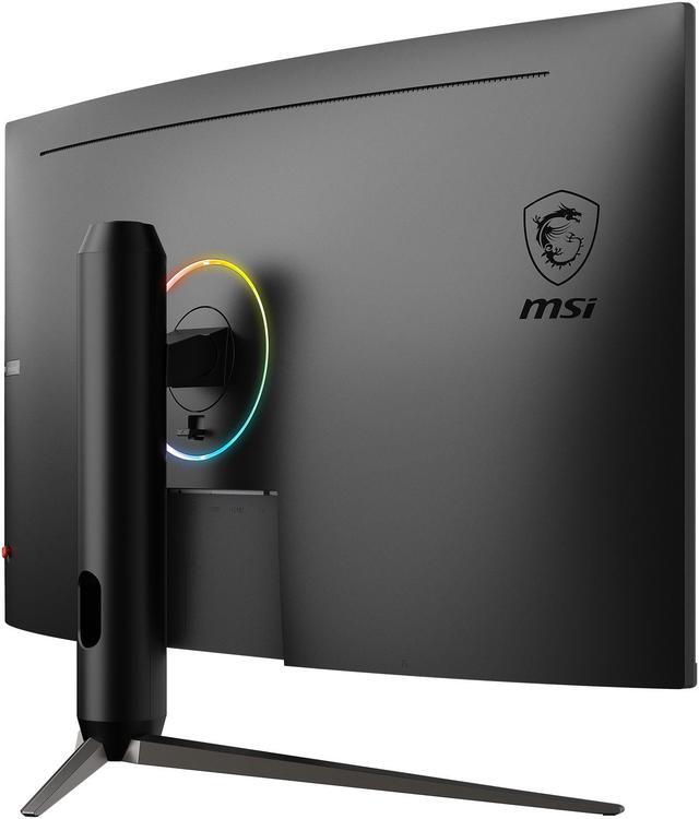 Alt view image 12 of 16 - MSI Optix AG321CQR 32" (31.5" Viewable) QHD 2560 x 1440 (2K) 165Hz HDMI DisplayPort, Tilt Swivel Pivot Height Adjust AMD FreeSync Premium Curved Gaming Monitor