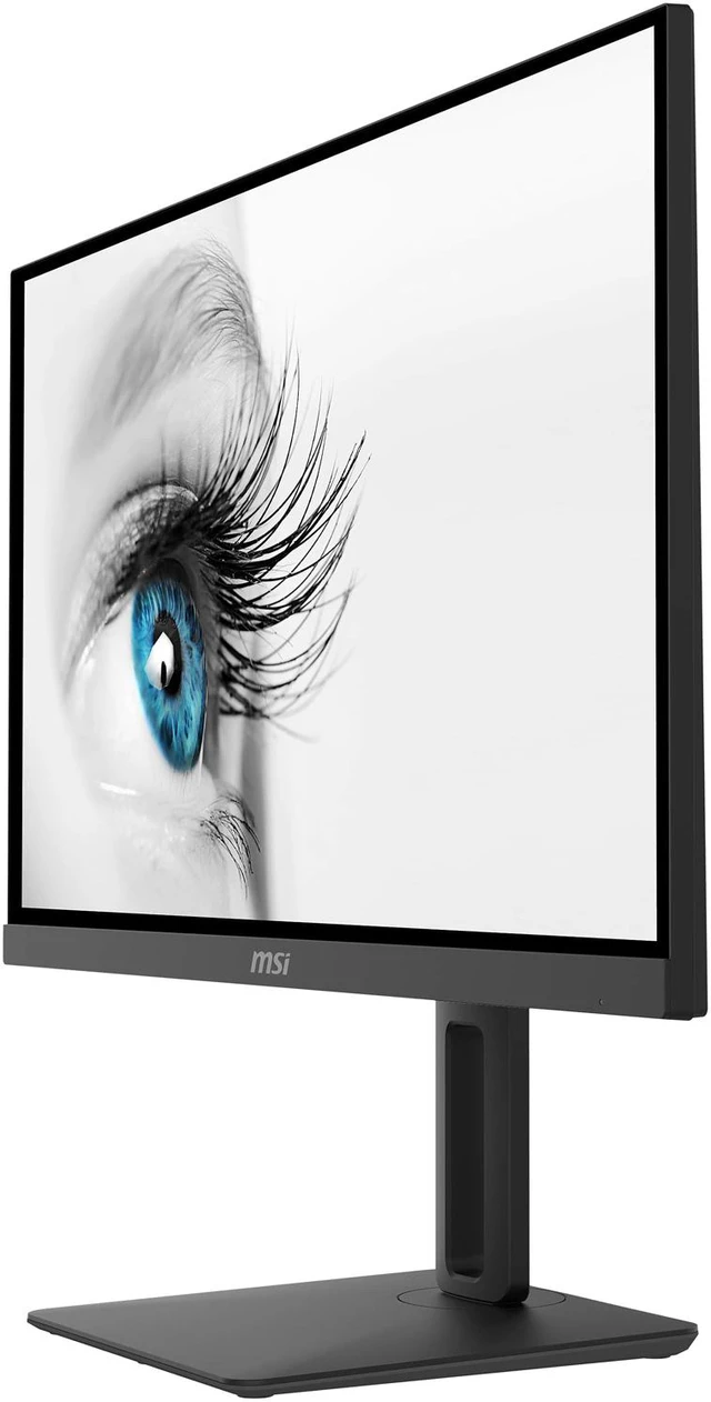 Alt view image 6 of 12 - MSI Pro Series MP271P 27" Full HD 1920 x 1080 IPS 75Hz D-Sub, HDMI Built-in Speakers Pivot Swivel, Tilt Height Adjustable Monitor