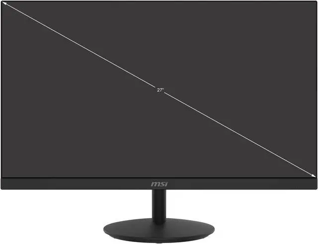 Alt view image 2 of 11 - MSI Pro Series MP271 27" Full HD 1920 x 1080 IPS 75Hz D-Sub, HDMI Tilt Built-in Speakers Monitor