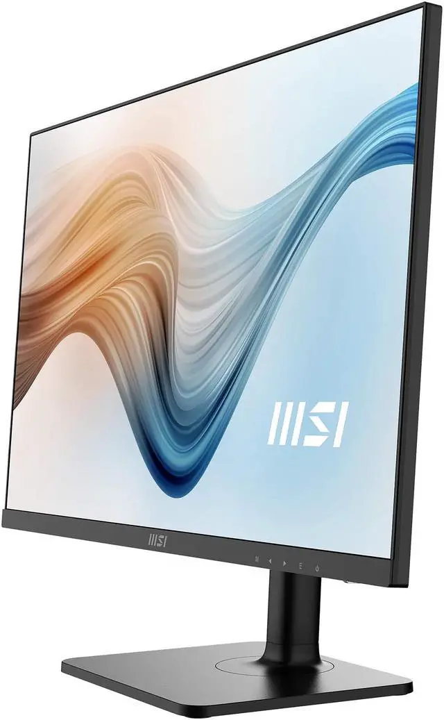 Alt view image 8 of 19 - MSI Modern MD271P 27" FHD 1920 x 1080 75Hz IPS HDMI USB Type-C, Swivel, Pivot, Height Adjust, Tilt VESA Built-in Speakers Monitor