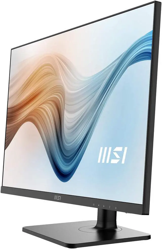 Alt view image 9 of 19 - MSI Modern MD271P 27" FHD 1920 x 1080 75Hz IPS HDMI USB Type-C, Swivel, Pivot, Height Adjust, Tilt VESA Built-in Speakers Monitor