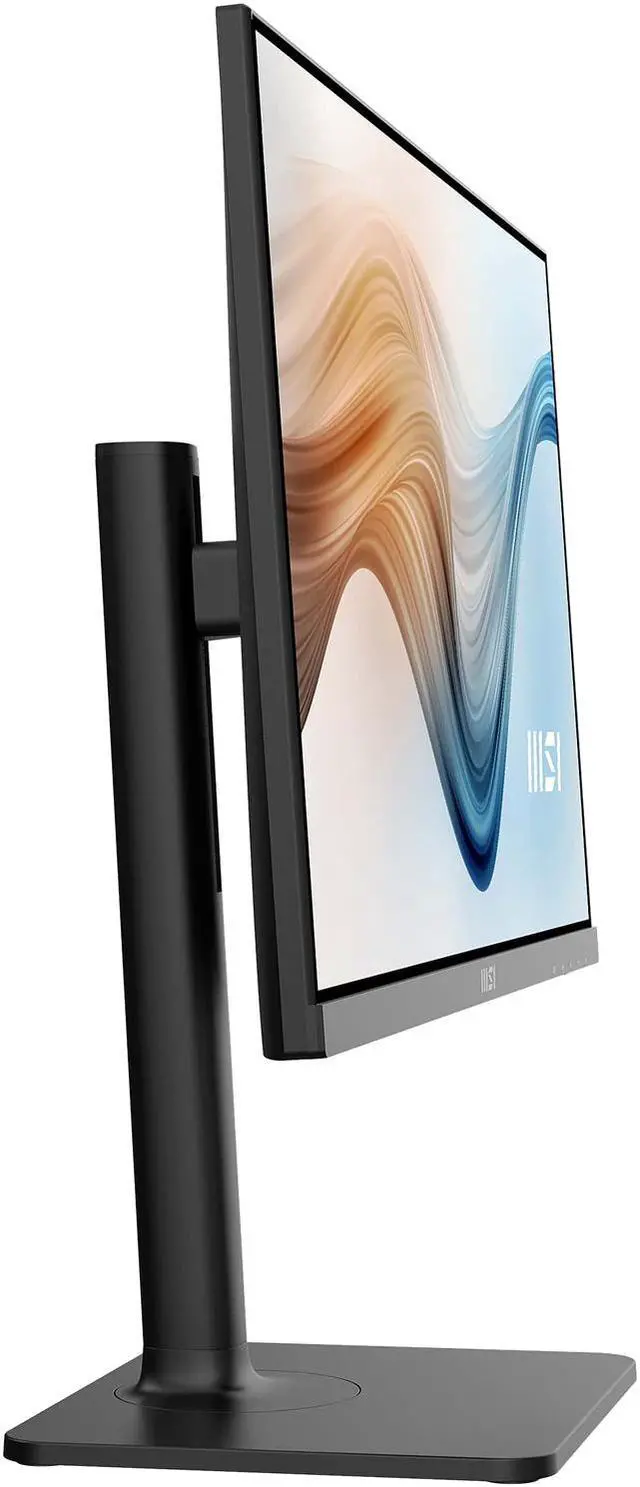 Alt view image 9 of 18 - MSI Modern MD241P 24" (23.8" Viewable) 1920 x 1080 FHD 75Hz IPS HDMI USB Type-C Swivel Pivot Height Adjust Tilt Built-in Speakers Monitor