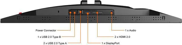 Alt view image 11 of 15 - MSI OPTIX MAG273R2 27" FHD 1920 x 1080 165Hz 1ms IPS DisplayPort HDMI G-Sync Compatible VESA Tilt Height Adjust Gaming Monitor