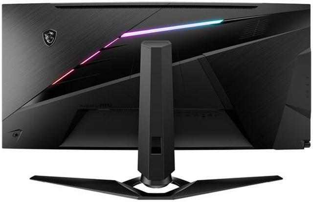 Alt view image 5 of 5 - MSI 37.5" 175 Hz IPS UWQHD+ IPS Gaming Monitor G-SYNC ULTMATE HDMI, DisplayPort, USB, Audio Optix MEG381CQR Plus