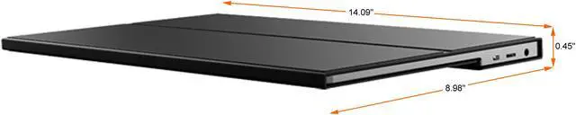 Alt view image 10 of 10 - MSI Optix MAG162V 15.6" Full HD 1920 x 1080 60 Hz mini HDMI, USB-C, Earphone out Built-in Speakers IPS Portable Monitor