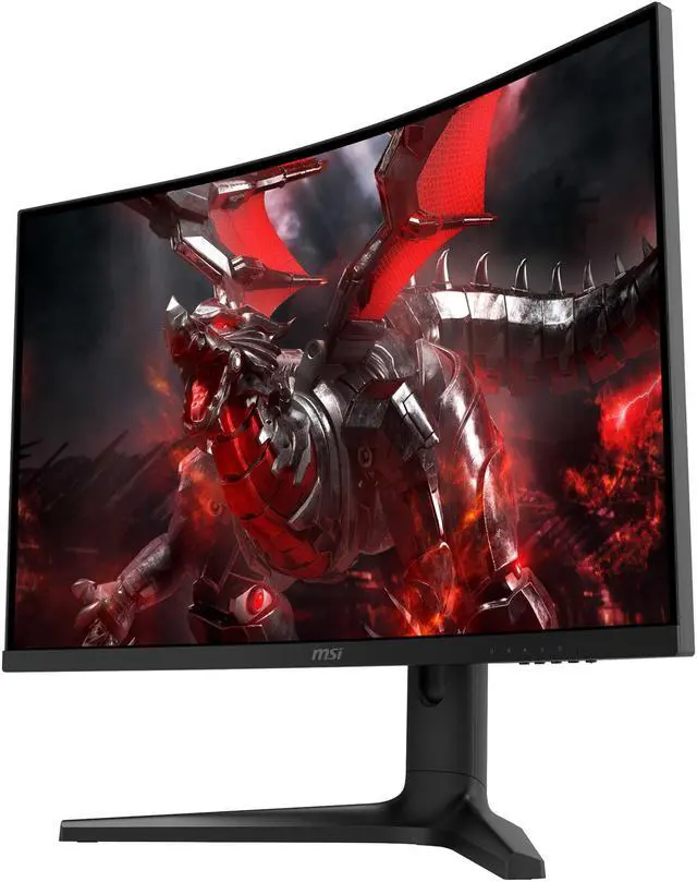 Alt view image 7 of 19 - MSI OPTIX G271C 27" Full HD 1920 x 1080 165 Hz HDMI, DisplayPort, Audio FreeSync Premium (AMD Adaptive Sync) 1000R Curved Gaming Monitor