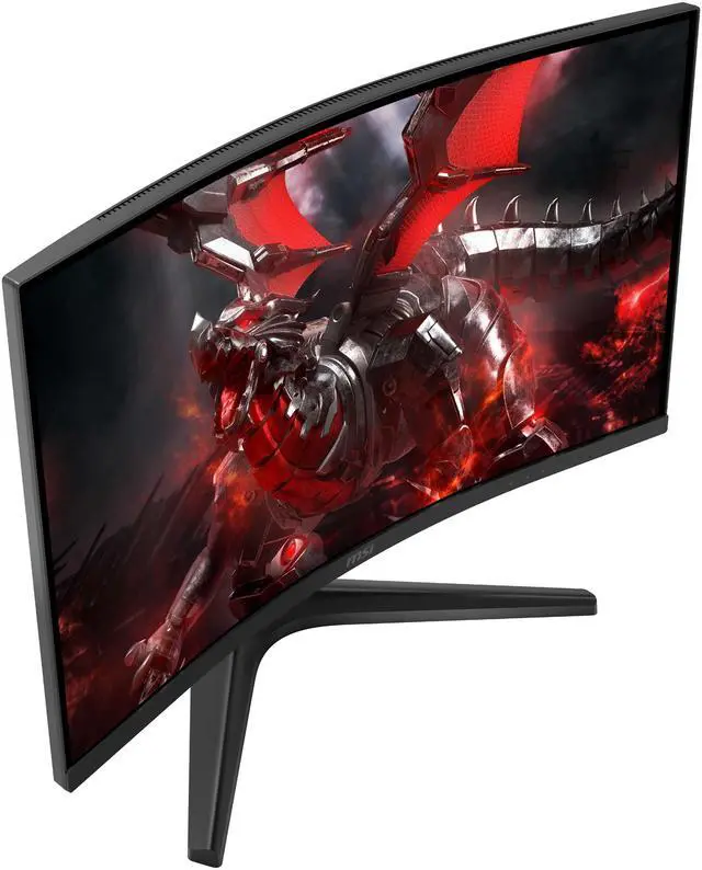 Alt view image 5 of 19 - MSI OPTIX G271C 27" Full HD 1920 x 1080 165 Hz HDMI, DisplayPort, Audio FreeSync Premium (AMD Adaptive Sync) 1000R Curved Gaming Monitor