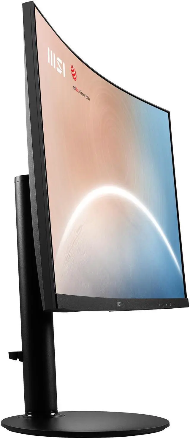 Alt view image 11 of 20 - MSI Modern MD271CP 27" Full HD 1920 x 1080 75 Hz HDMI, USB-C, Audio Built-in Speakers Curved Monitor
