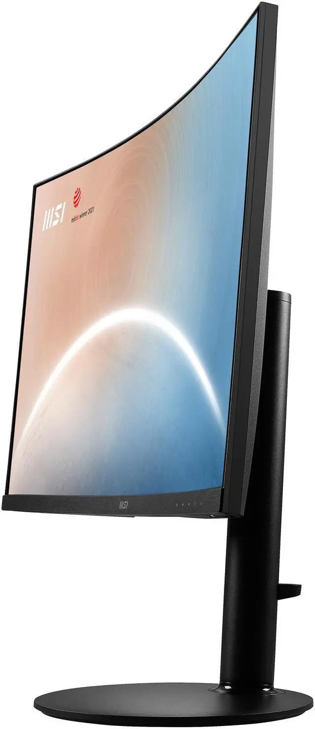 Alt view image 10 of 20 - MSI Modern MD271CP 27" Full HD 1920 x 1080 75 Hz HDMI, USB-C, Audio Built-in Speakers Curved Monitor