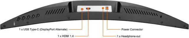 Alt view image 14 of 20 - MSI Modern MD271CP 27" Full HD 1920 x 1080 75 Hz HDMI, USB-C, Audio Built-in Speakers Curved Monitor