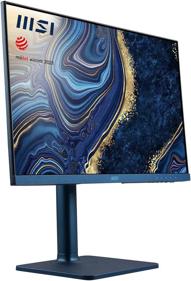 Alt view image 7 of 20 - MSI 24" (23.8" Viewable) 75Hz IPS FHD IPS Monitor 5 ms (GTG) HDMI, USB-C Flat Panel Modern MD241P UltraMarine