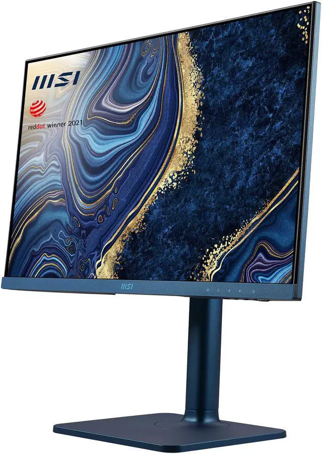 Alt view image 6 of 20 - MSI 24" (23.8" Viewable) 75Hz IPS FHD IPS Monitor 5 ms (GTG) HDMI, USB-C Flat Panel Modern MD241P UltraMarine