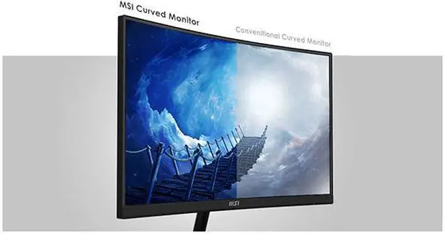 Alt view image 13 of 18 - MSI 27" 75 Hz VA FHD Monitor 1ms (MPRT) / 5ms (GTG) FreeSync (AMD Adaptive Sync) D-Sub, HDMI Curved Pro MP271C