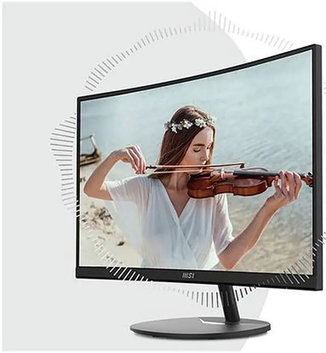 Alt view image 16 of 18 - MSI 27" 75 Hz VA FHD Monitor 1ms (MPRT) / 5ms (GTG) FreeSync (AMD Adaptive Sync) D-Sub, HDMI Curved Pro MP271C