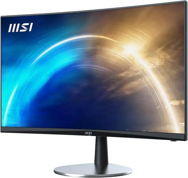 Alt view image 3 of 18 - MSI 24" 75 Hz VA FHD Monitor 1 ms (MPRT) / 5 ms (GTG) FreeSync (AMD Adaptive Sync) D-Sub, HDMI Curved Pro MP242C