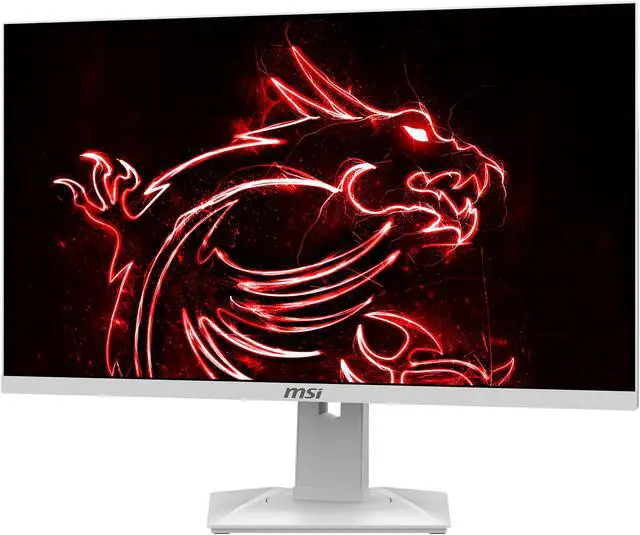 Alt view image 5 of 20 - MSI Optix G274RW 27" 16:9 Gaming Monitor White, 170Hz 1ms, 1920 x 1080 (FHD), G-Sync Compatible, Height Adjustable Arm, RGB LED