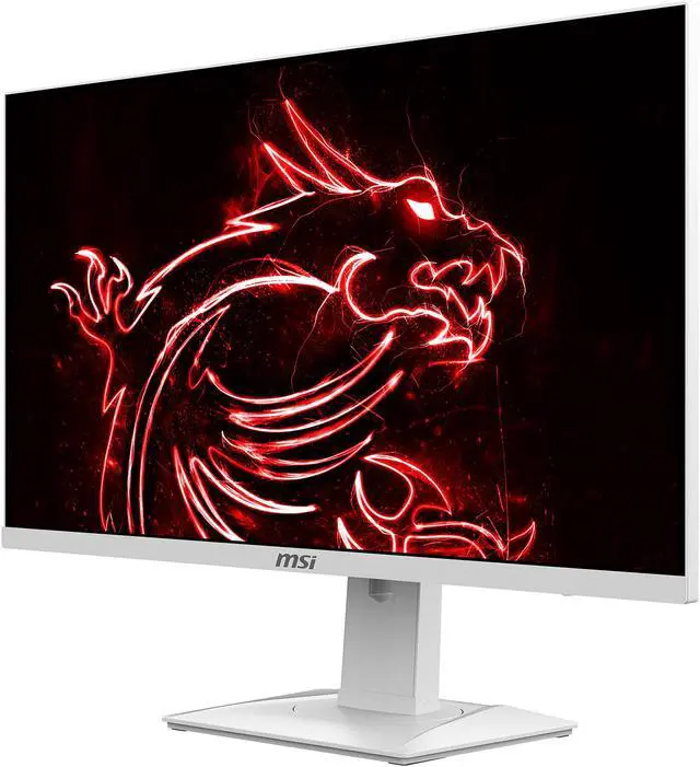 Alt view image 7 of 20 - MSI Optix G274RW 27" 16:9 Gaming Monitor White, 170Hz 1ms, 1920 x 1080 (FHD), G-Sync Compatible, Height Adjustable Arm, RGB LED