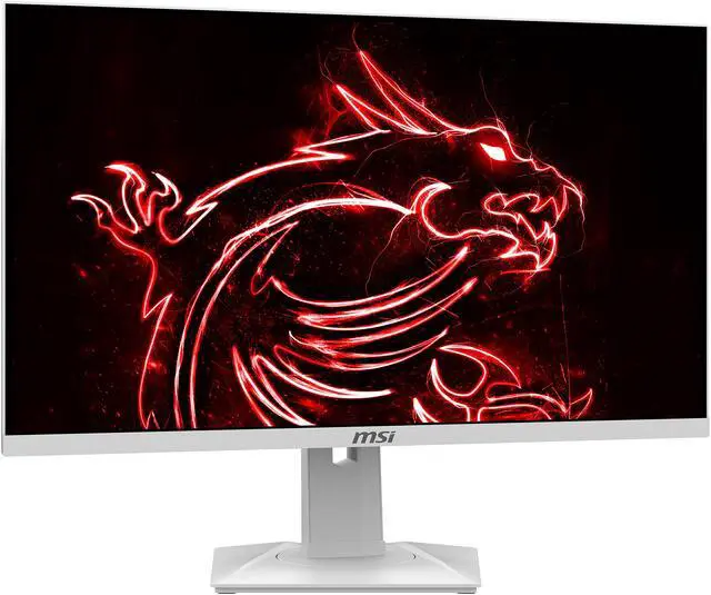 Alt view image 6 of 20 - MSI Optix G274RW 27" 16:9 Gaming Monitor White, 170Hz 1ms, 1920 x 1080 (FHD), G-Sync Compatible, Height Adjustable Arm, RGB LED