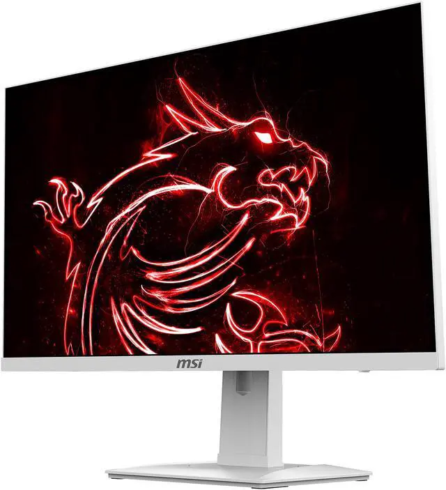 Alt view image 10 of 20 - MSI Optix G274RW 27" 16:9 Gaming Monitor White, 170Hz 1ms, 1920 x 1080 (FHD), G-Sync Compatible, Height Adjustable Arm, RGB LED