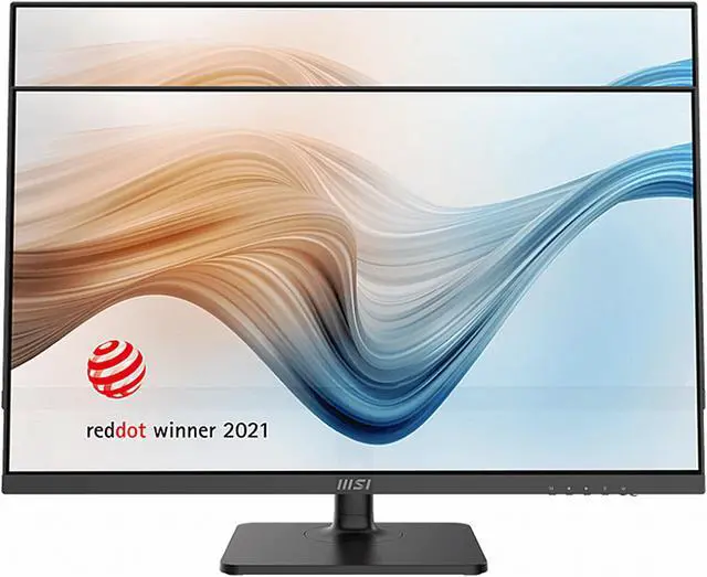 Alt view image 4 of 11 - MSI 27.0 75Hz IPS FHD IPS Monitor 4 ms HDMI, DisplayPort, USB-C, Audio Flat Panel Modern MD272P