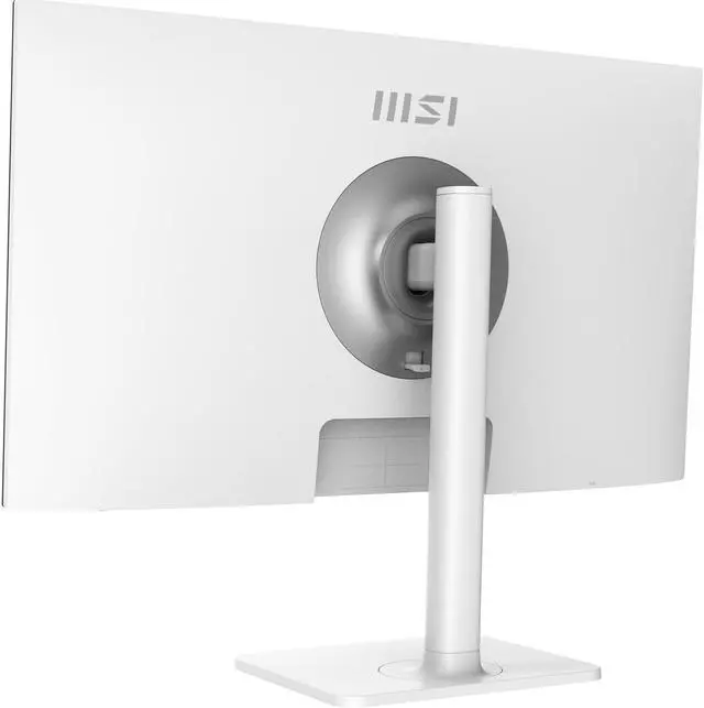 Alt view image 13 of 20 - MSI Modern MD272PW, 27" Monitor, 1920 x 1080 (FHD), IPS, 75Hz, TUV Certified Eyesight Protection, 5ms, HDMI, Displayport, USB C, Tilt, Swivel, Height Adjustable, Pivot,White