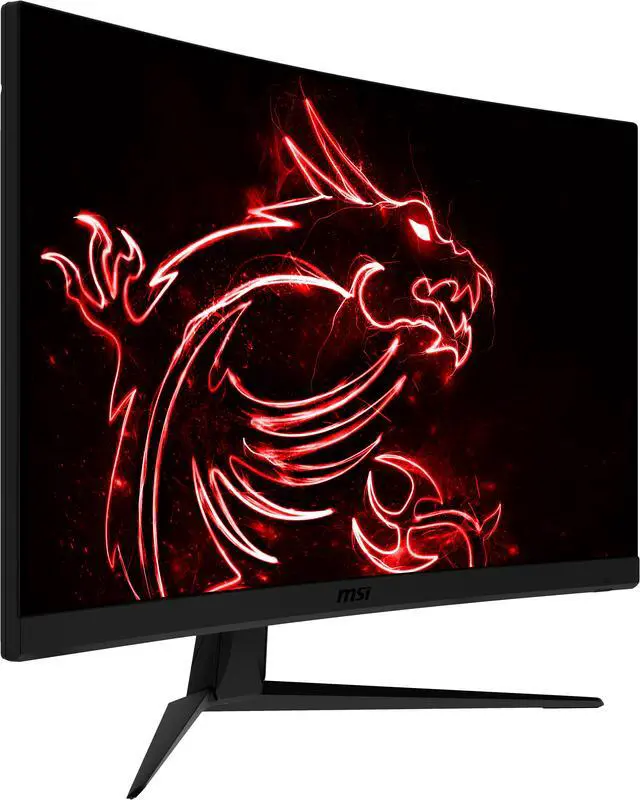 Alt view image 3 of 20 - MSI Optix G27C5 E2 27" FHD 1920 x 1080 1ms (MPRT) / 4ms (GTG) 170 Hz FreeSync Premium (AMD Adaptive Sync) Curved Gaming Monitor