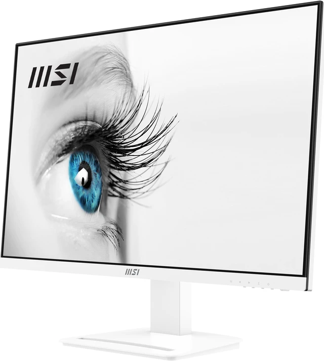 Alt view image 11 of 17 - MSI Pro MP273W 27" Full HD 1920 x 1080 IPS 75Hz DisplayPort, HDMI, Tilt, Monitor (White)