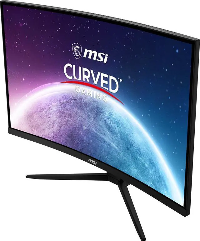 Alt view image 7 of 20 - MSI G273CQ 27" QHD 2560 x 1440 (2K) 1ms (MPRT) / 4ms (GTG) 170 Hz FreeSync Premium Curved Gaming Monitor
