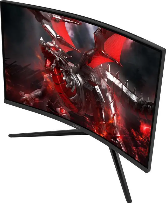 Alt view image 5 of 20 - MSI G271CQP E2 27" WQHD 2560 x 1440 (2K) 170 Hz 1ms response time FreeSync Premium HDMI CEC Profile Sync Adjustable Stand Curved Gaming monitor