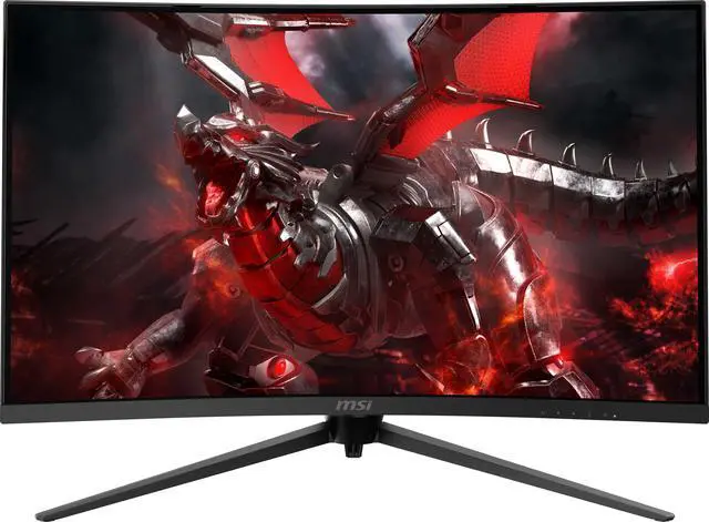 Alt view image 6 of 20 - MSI G271CQP E2 27" WQHD 2560 x 1440 (2K) 170 Hz 1ms response time FreeSync Premium HDMI CEC Profile Sync Adjustable Stand Curved Gaming monitor