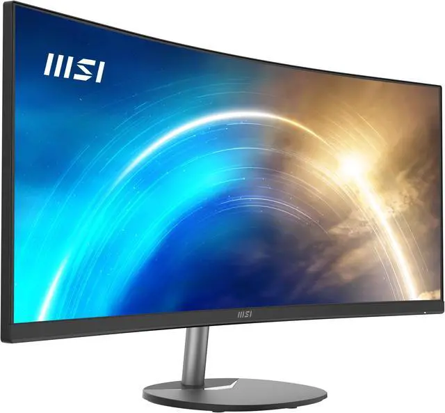 Alt view image 3 of 15 - MSI 34'' 100 Hz VA UWQHD Monitor 4ms (GTG Min.) / 1ms MPRT FreeSync (AMD Adaptive Sync) Curved Pro MP341CQ