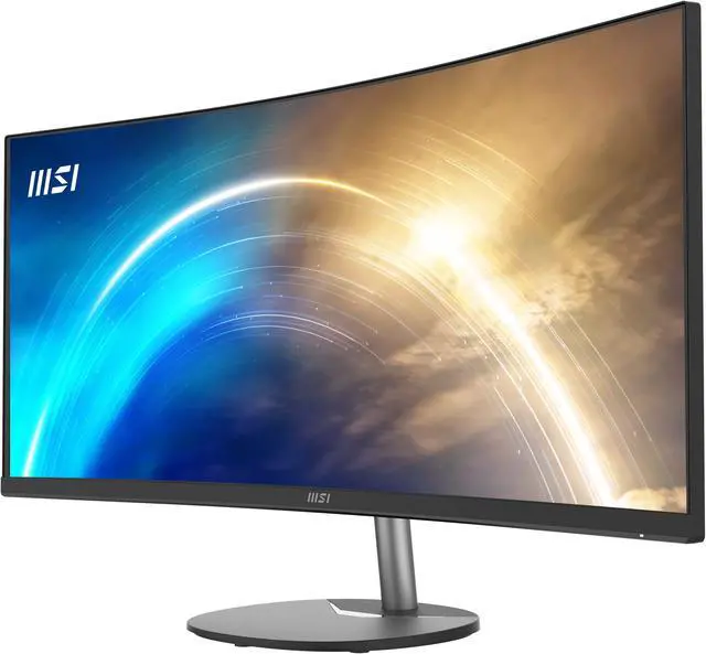 Alt view image 6 of 15 - MSI 34'' 100 Hz VA UWQHD Monitor 4ms (GTG Min.) / 1ms MPRT FreeSync (AMD Adaptive Sync) Curved Pro MP341CQ