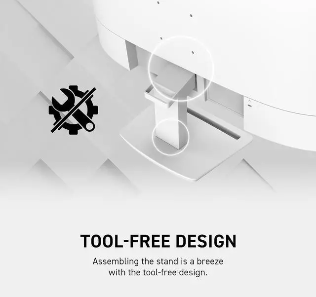 Alt view image 4 of 16 - MSI 24" 100 Hz IPS FHD Gaming Monitor 1ms (MPRT) / 4ms (GTG) 119% sRGB (CIE 1976) Flat Panel Pro MP243XW, Low blue light, Built-in speakers, White