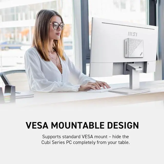 Alt view image 9 of 16 - MSI 24" 100 Hz IPS FHD Gaming Monitor 1ms (MPRT) / 4ms (GTG) 119% sRGB (CIE 1976) Flat Panel Pro MP243XW, Low blue light, Built-in speakers, White