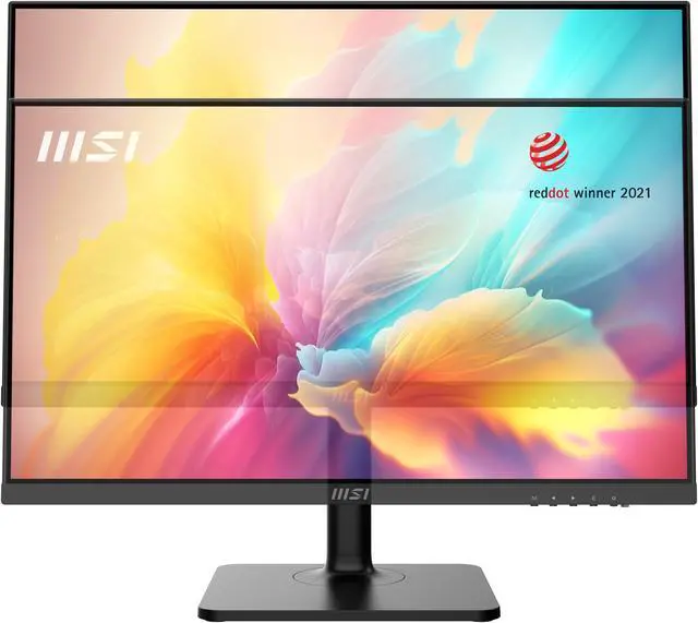 Alt view image 3 of 19 - MSI 24" 100 Hz IPS FHD Monitor 1ms (MPRT) / 4ms (GTG) 1920 x 1080 114% sRGB (CIE 1976) Flat Panel Modern MD2412P
