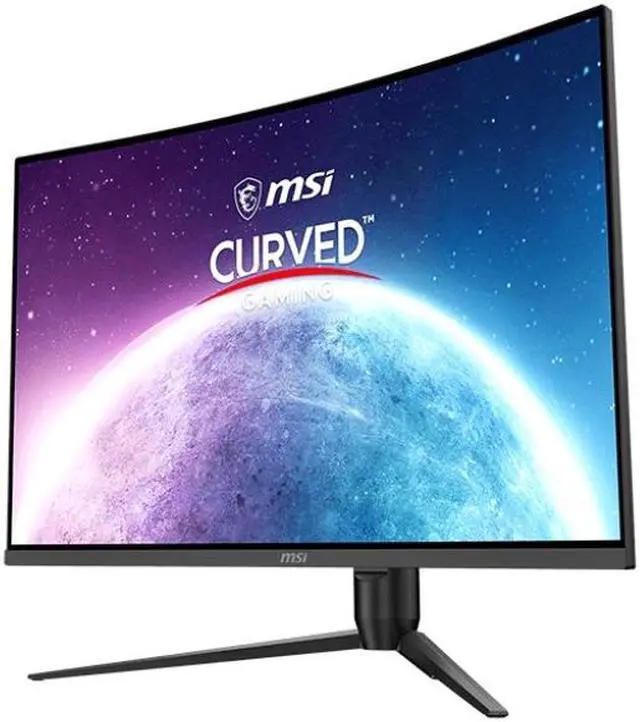 Alt view image 2 of 5 - MSI 32" Gaming Monitor, 2560 x 1440 (QHD) Curved Gaming Monitor, 1 ms, 170Hz, FreeSync Premium, 1500R, HDMI, DisplayPort, Tilt, Swivel, Pivot and Height Adjustable,G32CQ5P