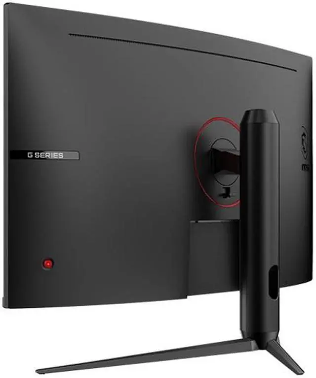 Alt view image 4 of 5 - MSI 32" Gaming Monitor, 2560 x 1440 (QHD) Curved Gaming Monitor, 1 ms, 170Hz, FreeSync Premium, 1500R, HDMI, DisplayPort, Tilt, Swivel, Pivot and Height Adjustable,G32CQ5P