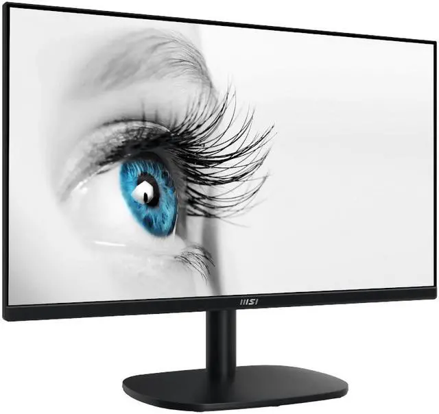 Alt view image 6 of 8 - MSI 24", 1920 x 1080 (FHD) IPS, FreeSync, HDR Ready, 100Hz, TUV Certified Eyesight Protection, 1ms, VGA, HDMI, PRO MP245V,
