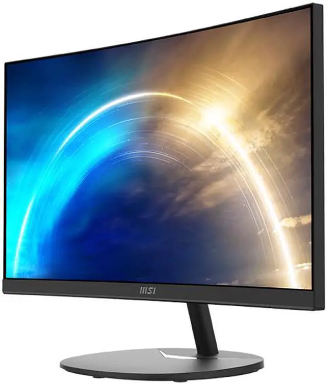Alt view image 2 of 7 - MSI 24" (23.6" Viewable) 100 Hz FHD VA Monitor 4ms (GTG) 1920 x 1080 Flat Panel Pro MP2412C