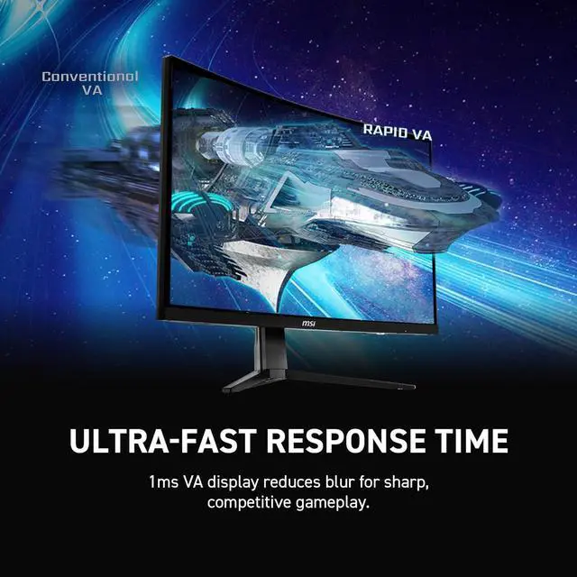 Alt view image 8 of 14 - MSI 27" 180 Hz VA FHD Gaming Monitor FreeSync Premium (AMD Adaptive Sync) G27C3F