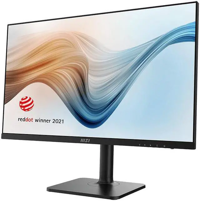 Alt view image 6 of 11 - MSI Modern MD272XP 27" IPS 1920 x 1080 (FHD) Computer Monitor, 100 Hz, Adaptive-Synch, HDR Ready, HDMI, DisplayPort, USBC 65W Power Delivery, KVM, VESA Mountable, Height Adjustable, Speaker, 1ms, Black