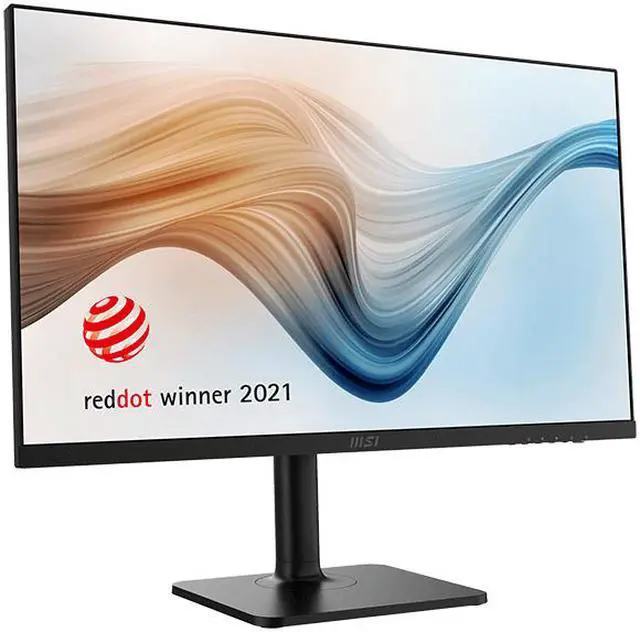 Alt view image 7 of 11 - MSI Modern MD272XP 27" IPS 1920 x 1080 (FHD) Computer Monitor, 100 Hz, Adaptive-Synch, HDR Ready, HDMI, DisplayPort, USBC 65W Power Delivery, KVM, VESA Mountable, Height Adjustable, Speaker, 1ms, Black
