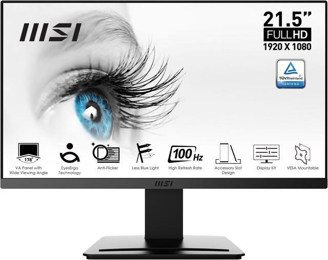 MSI PRO MP223 Full HD 22 Pouces 100Hz VGA - HDMI Dalle VA