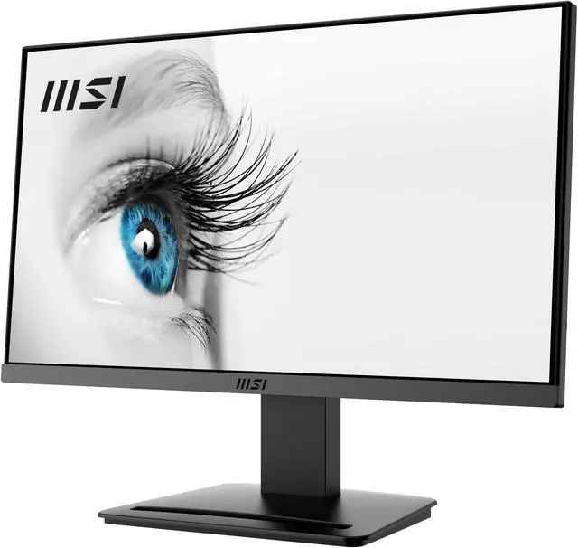 Alt view image 7 of 16 - MSI PRO MP223, 22" VA 1920 x 1080 (FHD) Computer Monitor, 100Hz, Adaptive-Synch, HDMI, Video Port, VESA Mountable, Tilt, 1ms, Black